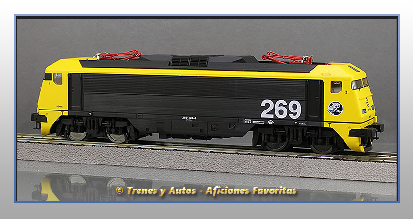 Locomotora eléctrica Serie 269-604-5 "Gato Montés" - Renfe